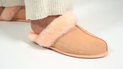 Womens Peach UGG Scuffette Slippers | schuh